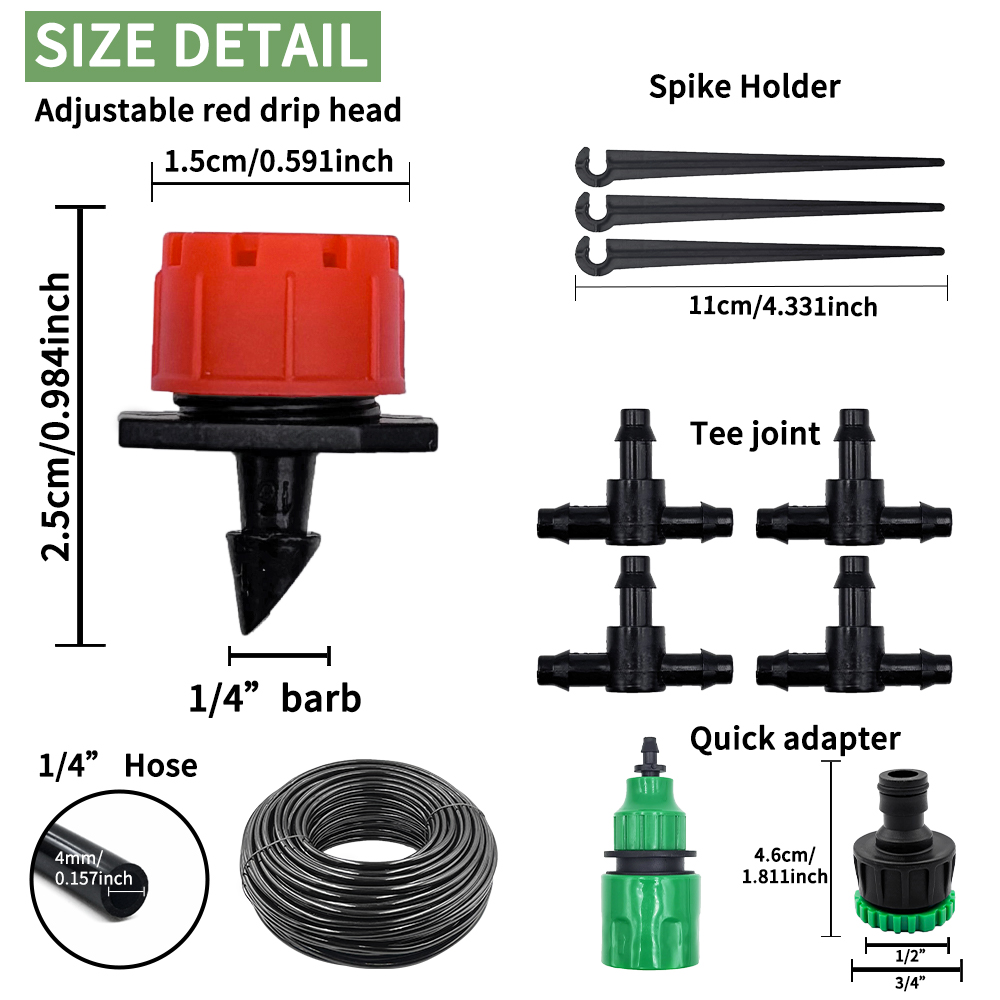 Automatic Drip Irrigation Kit  - Urban Farming System recension och pris