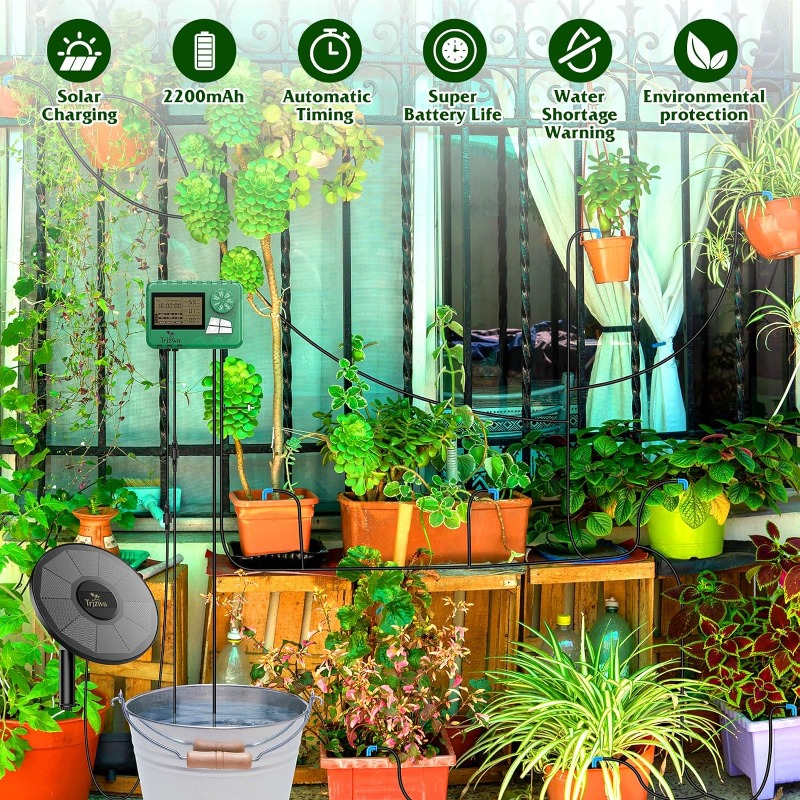 Solar Irrigation Equipment Gre - Urban Farming System recension och pris