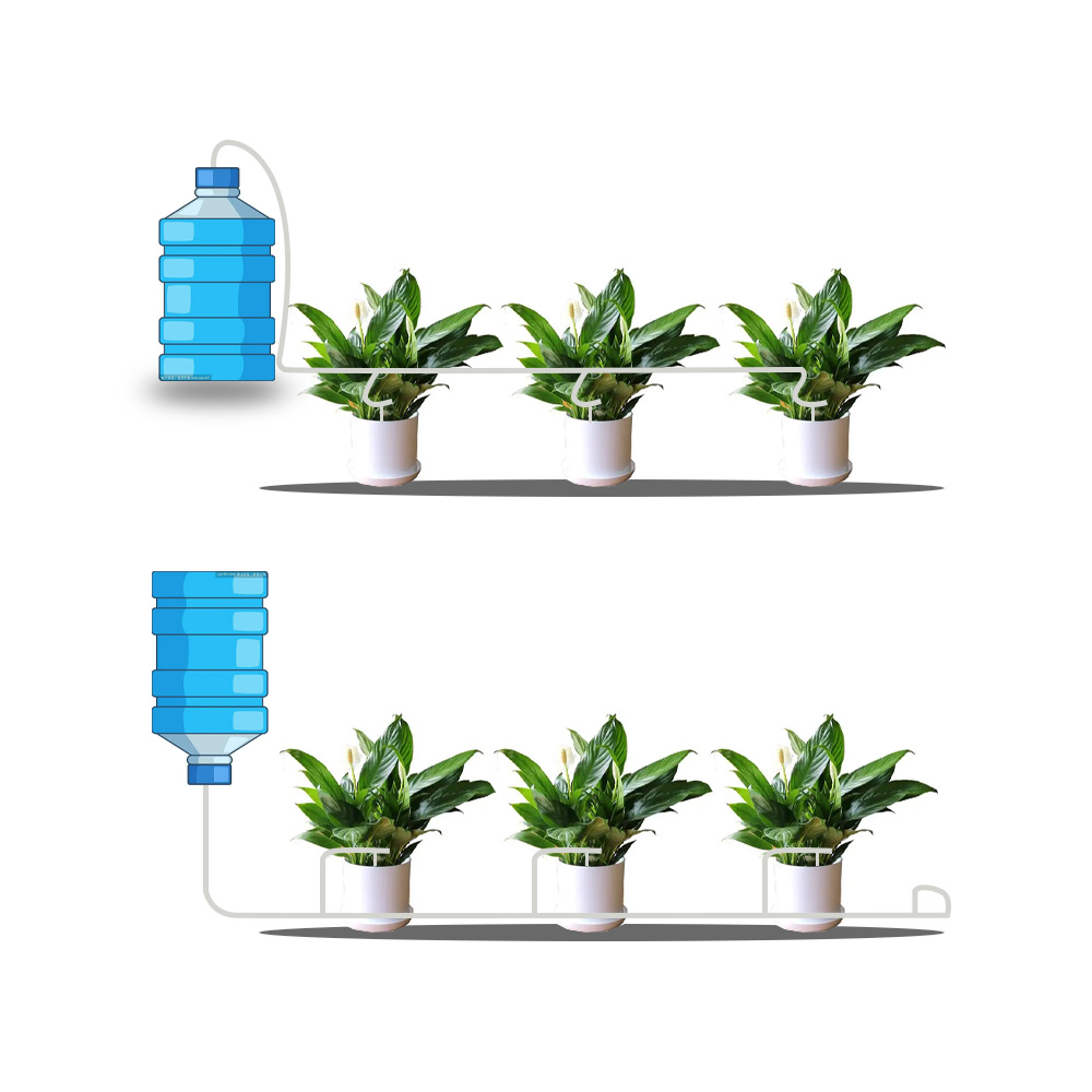 Garden Drip Irrigation Kit wit - Urban Farming System recension och pris